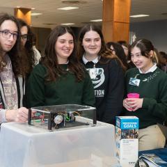 National Engineers Day highlights the invaluable contributions of engineers across many disciplines and the hundreds of students visiting TK体育 on Feb. 21 to celebrate were able to experience the wonders of engineering through interactive activities.