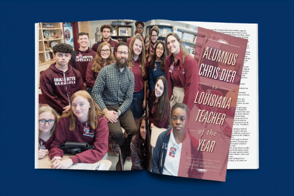 The spring 2020 edition of Silver & Blue magazine is headed to your mailbox.