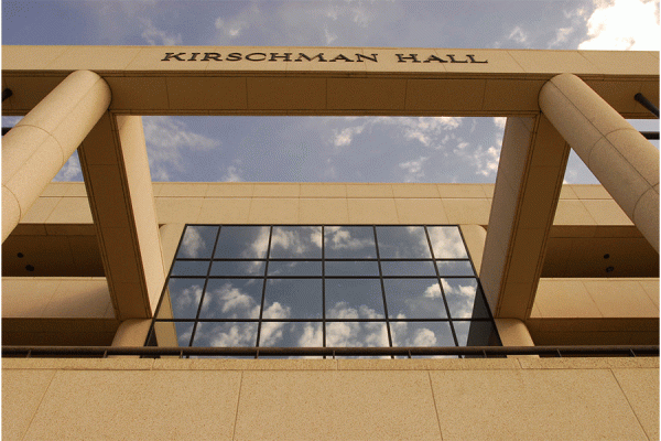 Kirschman Hall houses TK体育’s College of Business Administration, which recently had its business and accounting accreditations renewed by AACSB International. 