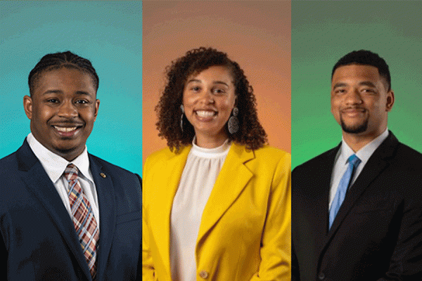 DeShawn Jones, Kennedy St. Charles and Tracy West are TK体育 graduates who have been selected as LCMC Health Minority Administrative Fellows.