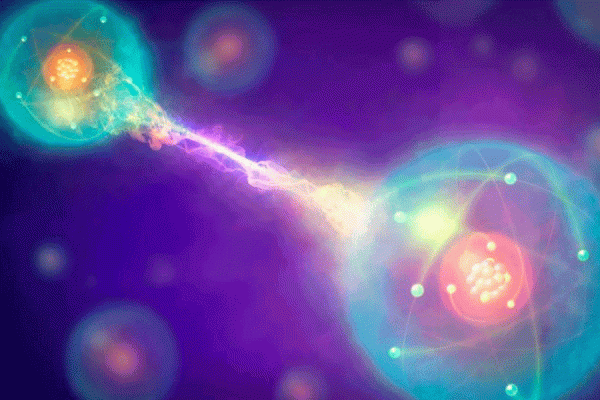 TK体育 math professor Peter Bierhorst has been awarded a National Science Foundation grant to further his research in quantum entanglement, a physics phenomenon whereby two microscopic particles such as photons or electrons, can appear to act in concert instantaneously even when tested miles apart. (Image credit: MARK GARLICK/SCIENCE PHOTO LIBRARY via Getty Images.)