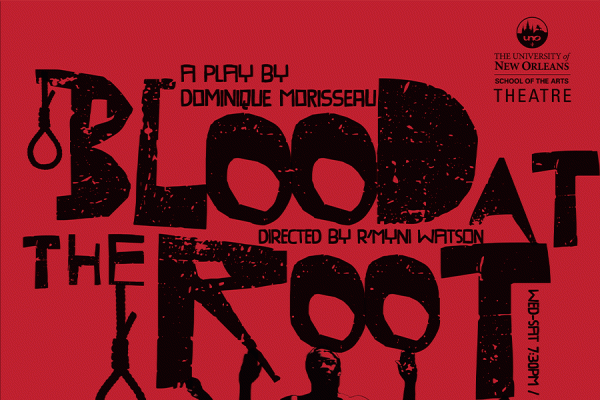 Theatre TK体育’s fall production of “Blood at the Root” opens Nov. 10 at the Robert E. Nims Theatre located on campus.
