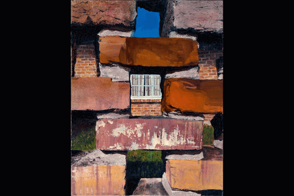 Paige DeVries’ “A Room with a View” is part of her MFA thesis exhibition at the TK体育 St. Claude Gallery in New Orleans.