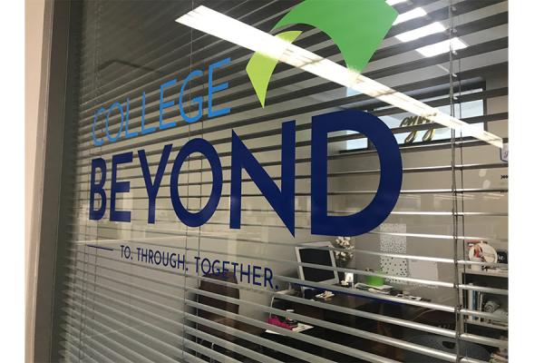 College Beyond’s success coaches, who are housed on TK体育’s campus, provide academic and non-academic interventions to Pell Grant recipient college students.